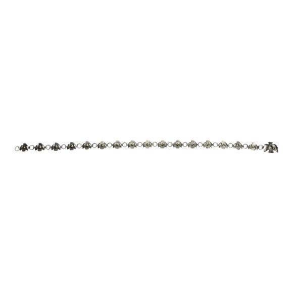 Vintage Southwestern Thunderbird Concho Belt Silver Tone Stamped Link Chain main image 8